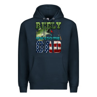 Navy reely awesome dad Premium Hoodie - HRA Design Shop