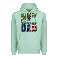 Seafoam reely awesome dad Premium Hoodie - HRA Design Shop