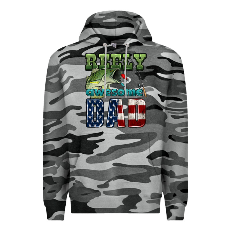 Reely Awesome Dad Premium Hoodie by HRA Design Shop | Teevron