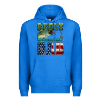 True Royal reely awesome dad Premium Hoodie - HRA Design Shop
