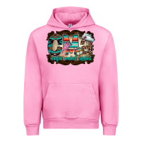 Fuchsia Pink cma Urban Hoodie - RacoonDesign
