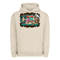 Pigment French Oak cma Urban Hoodie - RacoonDesign