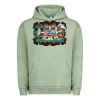 Pigment Oil Green cma Urban Hoodie - RacoonDesign