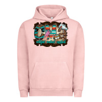 Pigment Salmon cma Urban Hoodie - RacoonDesign