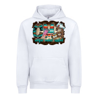 White cma Urban Hoodie - RacoonDesign