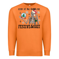 Carrot look at me being all festive and shit Premium Sweatshirt - MaliasSmallBusiness