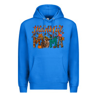 True Royal thankful mama longhorn Premium Hoodie - RacoonDesign