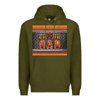 Army Green proud dadtumbler Premium Hoodie - HRA Design Shop