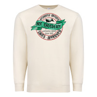 Sandshell reindeer brewed santa approved Premium Sweatshirt - MaliasSmallBusiness