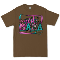Cacao leopard camo girl mama Mother's Day Premium Tee - LillyAllenDesigns