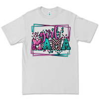 Dove Grey leopard camo girl mama Mother's Day Premium Tee - LillyAllenDesigns