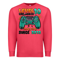 Cardinal level 10 unlocked awesome since 2013 Premium Sweatshirt - MaliasSmallBusiness