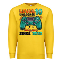 Lemon level 10 unlocked awesome since 2013 Premium Sweatshirt - MaliasSmallBusiness