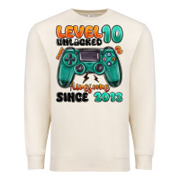 Sandshell level 10 unlocked awesome since 2013 Premium Sweatshirt - MaliasSmallBusiness