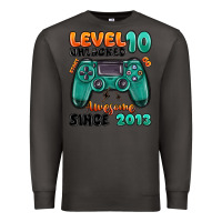 Smoke level 10 unlocked awesome since 2013 Premium Sweatshirt - MaliasSmallBusiness