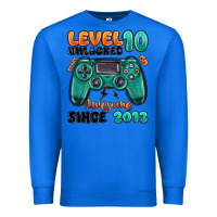 True Royal level 10 unlocked awesome since 2013 Premium Sweatshirt - MaliasSmallBusiness
