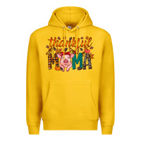 Lemon thankful mama pig Premium Hoodie - RacoonDesign