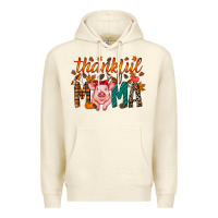 Sandshell thankful mama pig Premium Hoodie - RacoonDesign