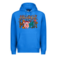 True Royal thankful mama pig Premium Hoodie - RacoonDesign