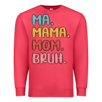 Cardinal ma mama mom bruh Premium Sweatshirt - MaliasSmallBusiness