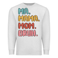 Oatmeal Heather ma mama mom bruh Premium Sweatshirt - MaliasSmallBusiness