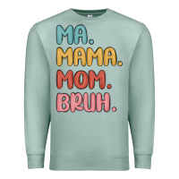 Seafoam ma mama mom bruh Premium Sweatshirt - MaliasSmallBusiness
