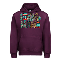 Mauve Wine dog mama Urban Hoodie - RacoonDesign