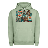 Pigment Oil Green dog mama Urban Hoodie - RacoonDesign