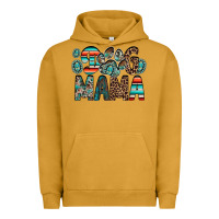 Pigment Peanut Butter dog mama Urban Hoodie - RacoonDesign