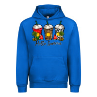 Cobalt hello summer Urban Hoodie - CowhideDigitalArt