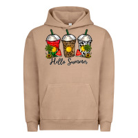 Pigment Burro hello summer Urban Hoodie - CowhideDigitalArt