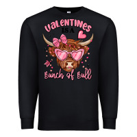 Black valentines is a bunch of bull Premium Sweatshirt - MaliasSmallBusiness