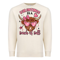Sandshell valentines is a bunch of bull Premium Sweatshirt - MaliasSmallBusiness