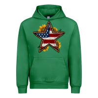 Emerald western 4th of july star Urban Hoodie - HRA Design Shop