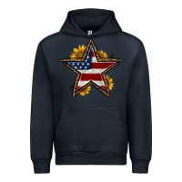 Navy western 4th of july star Urban Hoodie - HRA Design Shop