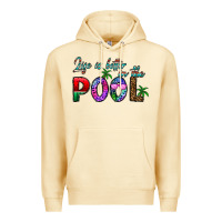Pina Colada life is better İn the pool Premium Hoodie - CowhideDigitalArt