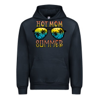 Navy hot mom summer Urban Hoodie - CowhideDigitalArt
