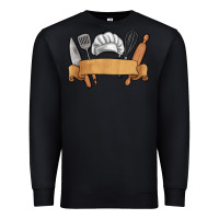 Black customized chef tools Premium Sweatshirt - MaliasSmallBusiness