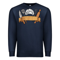 Navy customized chef tools Premium Sweatshirt - MaliasSmallBusiness