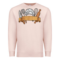 Pale Pink customized chef tools Premium Sweatshirt - MaliasSmallBusiness