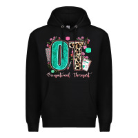 Black ot occupational therapist Premium Hoodie - AdoDesignShop
