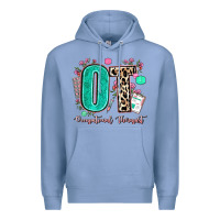Colony Blue ot occupational therapist Premium Hoodie - AdoDesignShop