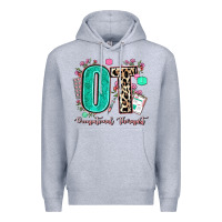 Heather Grey ot occupational therapist Premium Hoodie - AdoDesignShop