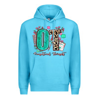Ocean Blue ot occupational therapist Premium Hoodie - AdoDesignShop