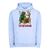 Pigment Grape Ice Skeleton tis the season Urban Hoodie - FaDigitalArtStudio