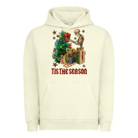 Pigment Pistachio Skeleton tis the season Urban Hoodie - FaDigitalArtStudio