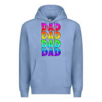 Colony Blue lgbtq dad Premium Hoodie - HRA Design Shop