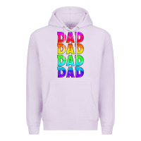 Lilac lgbtq dad Premium Hoodie - HRA Design Shop