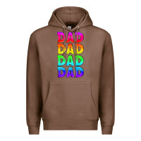 Chestnut lgbtq dad Premium Hoodie - HRA Design Shop