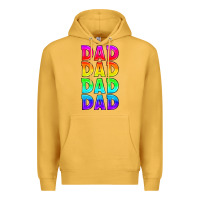Mustard lgbtq dad Premium Hoodie - HRA Design Shop